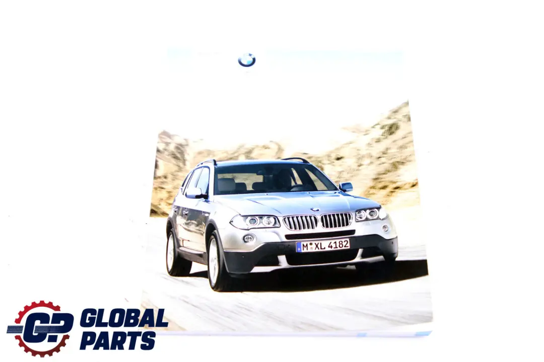 BMW X3 Series E83 LCI Service Booklet Owner's Handbook