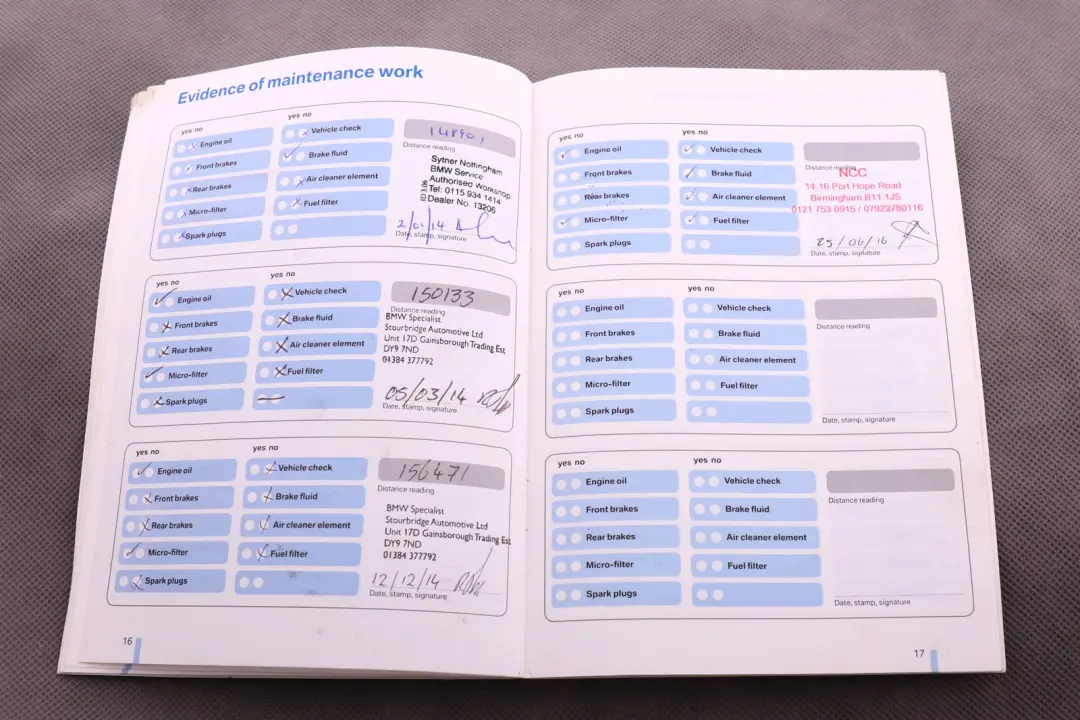BMW 1 3 Series E87 E90 Service Booklet CD Player Instructions Care Tips Set