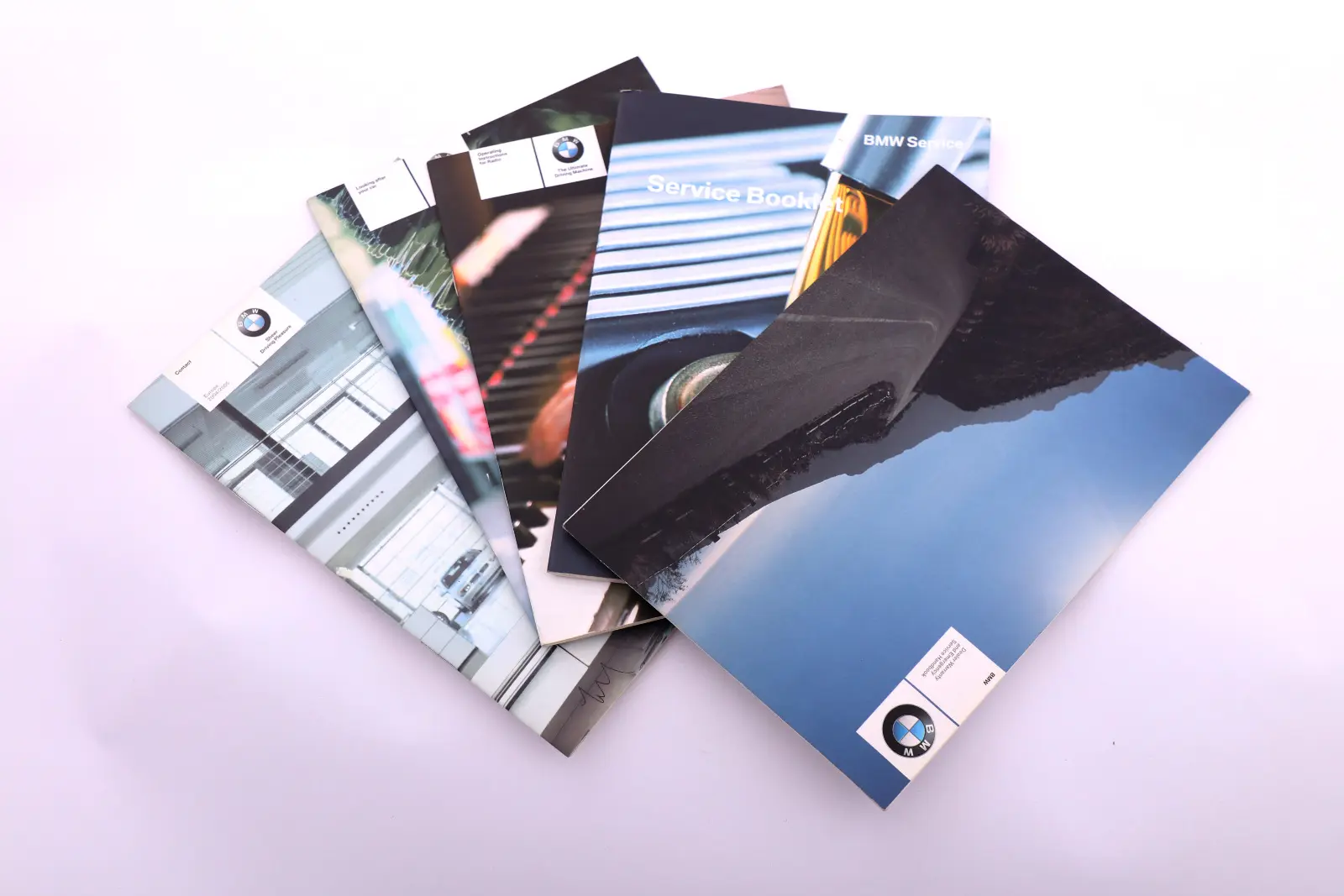 BMW 1 3 Series E87 E90 Service Booklet CD Player Instructions Care Tips Set