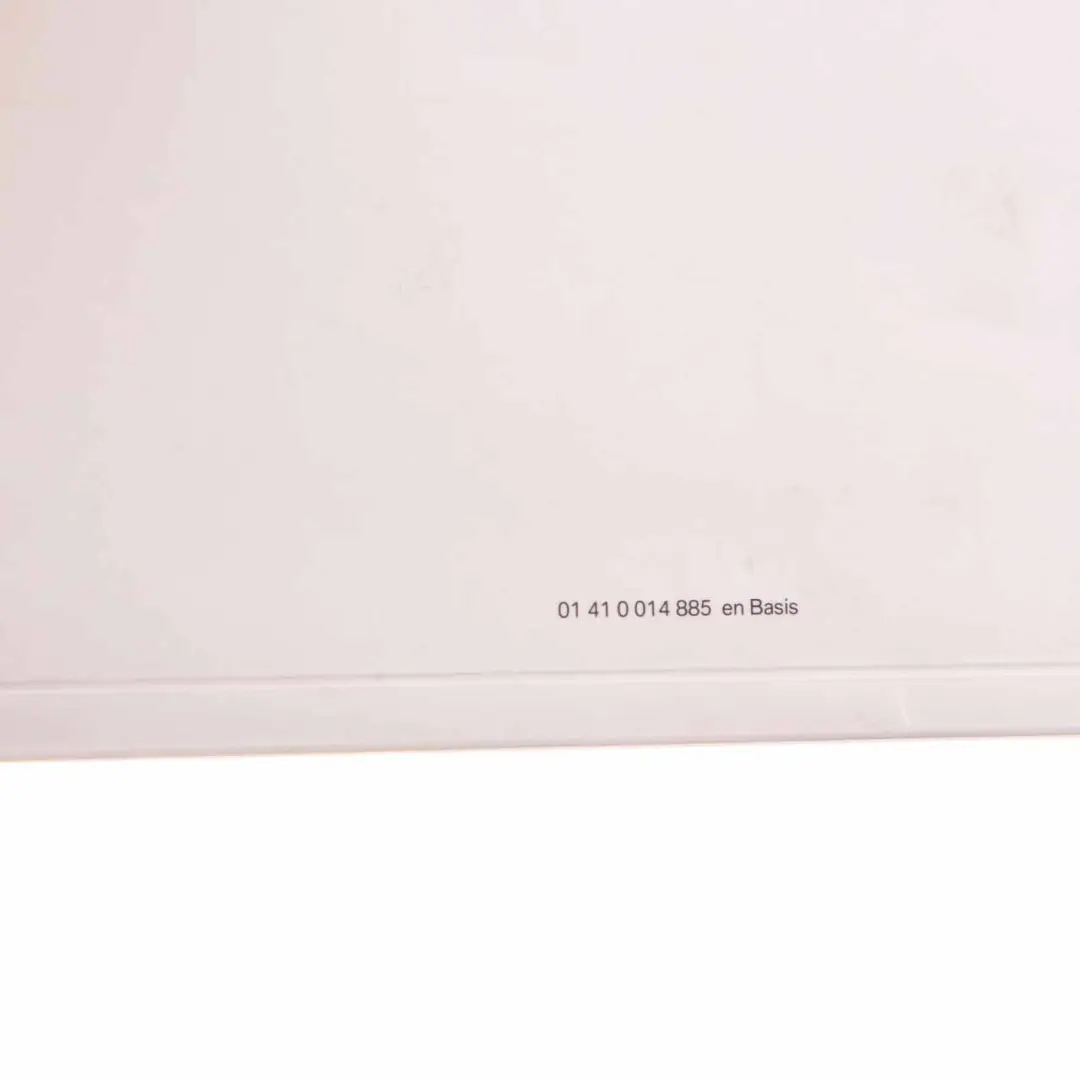 BMW E81 E87 LCI Book Booklet Owner's Handbook Pouch Case Wallet Set