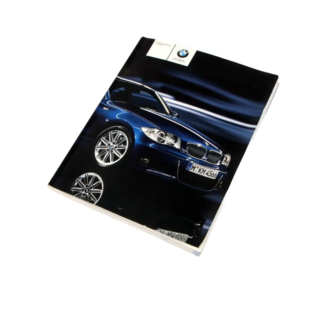 BMW E82 E88 Owner's Handbook Instructions Book 0014907