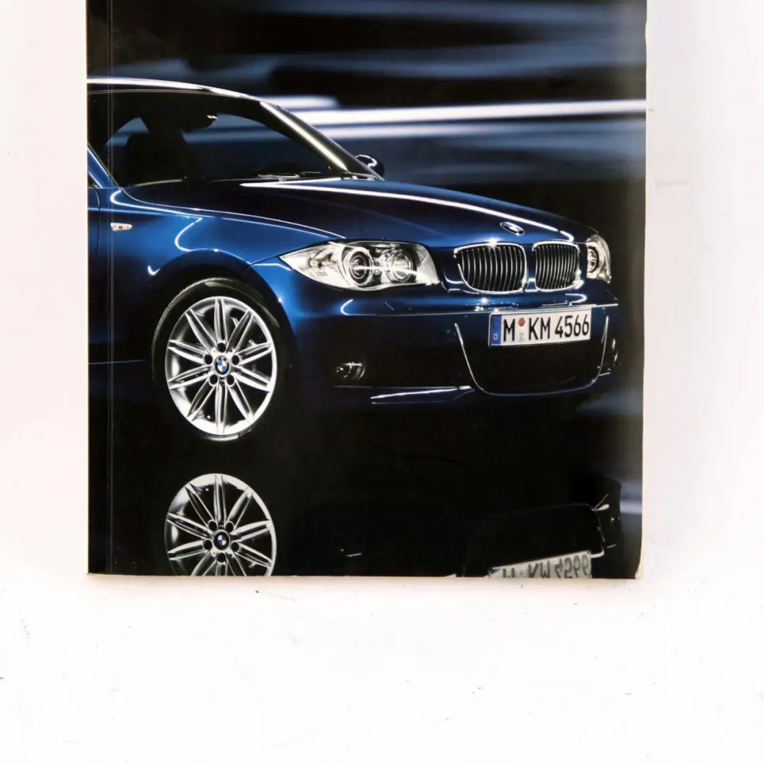 BMW E82 E88 Owner's Handbook Instructions Book 0014907