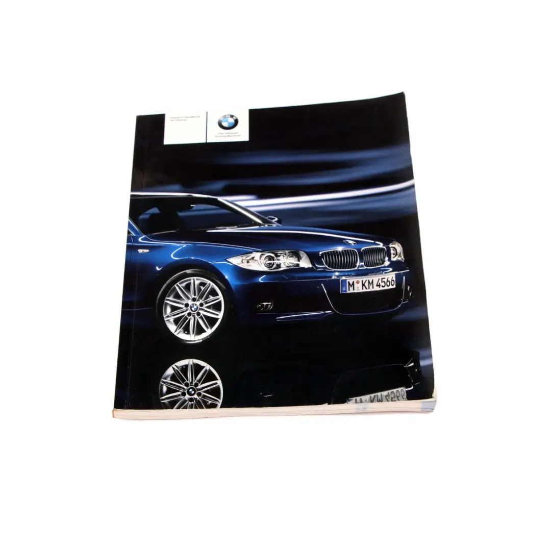 BMW E82 E88 Owner's Handbook Instructions Book 0014907
