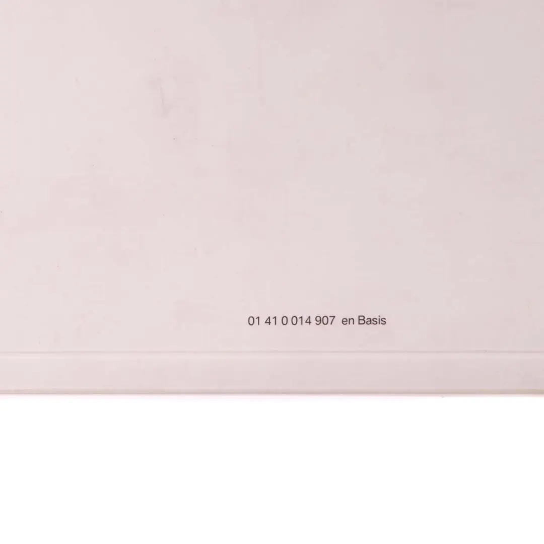 BMW E82 E88 Owner's Handbook Instructions Book 0014907