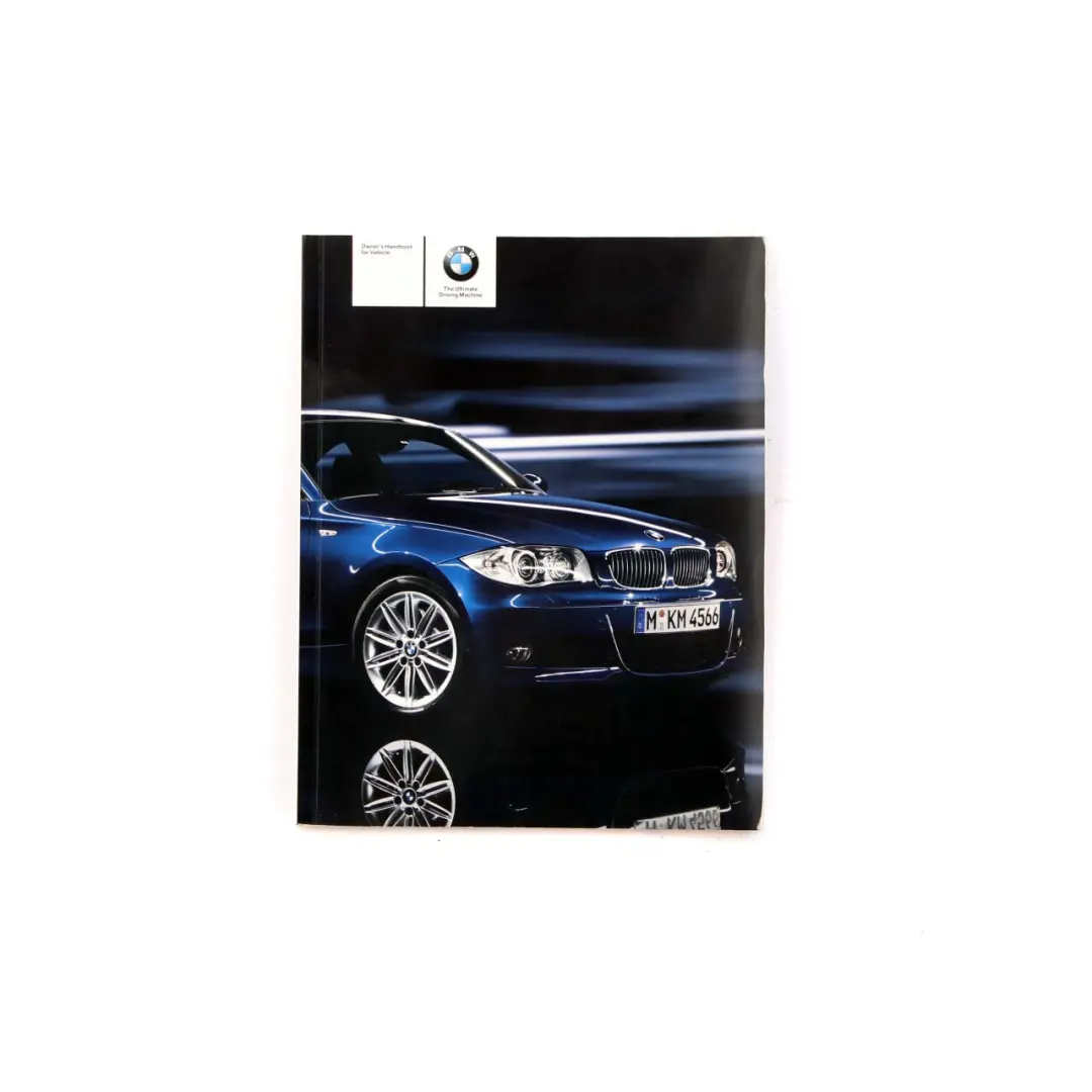 BMW E82 E88 Owner's Handbook Book Set Case Pouch 0014907