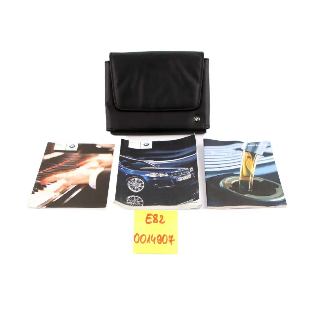 BMW E82 E88 Owner's Handbook Book Set Case Pouch 0014907