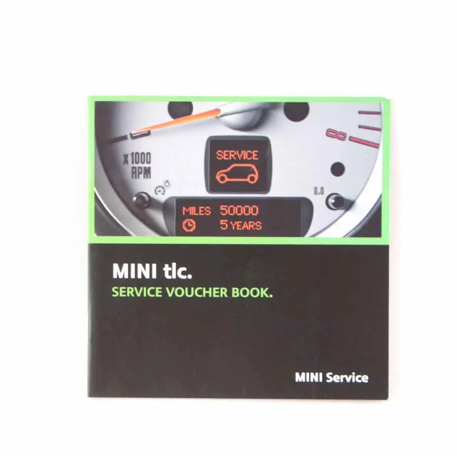 Mini Cooper D R56 Service Booklet Owner's Handbook Pouch Case Wallet Set