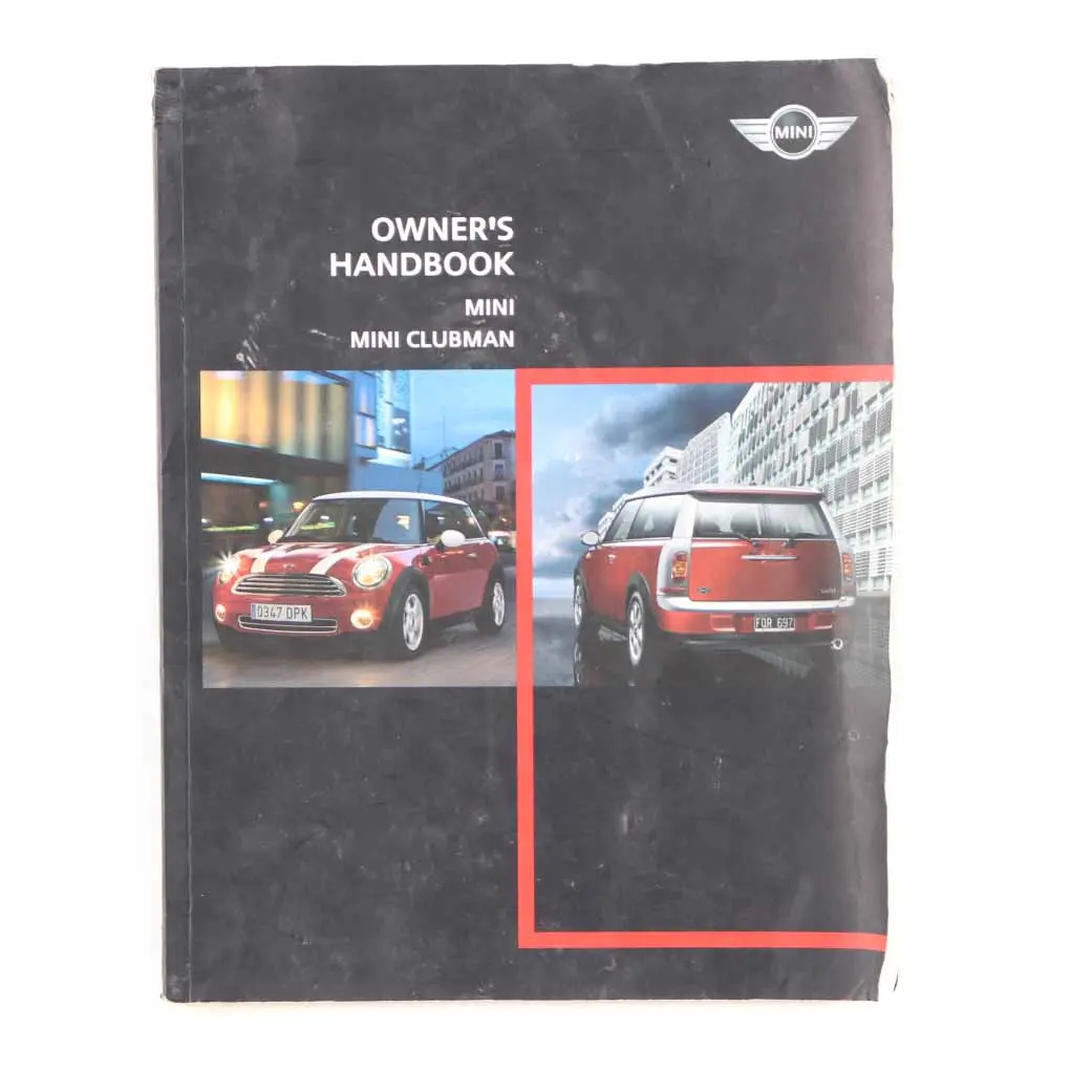 Mini Cooper D R56 Service Booklet Owner's Handbook Pouch Case Wallet Set