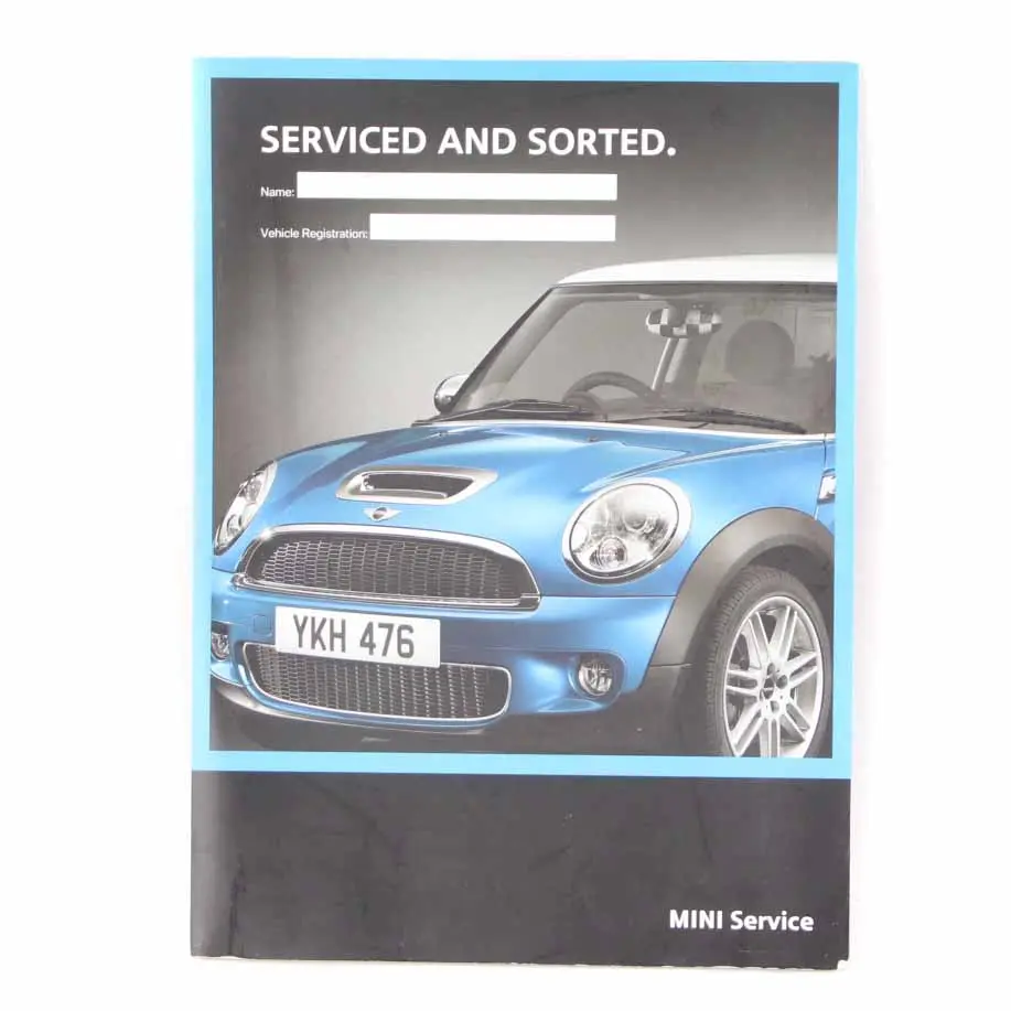 Mini Cooper D R56 Service Booklet Owner's Handbook Pouch Case Wallet Set