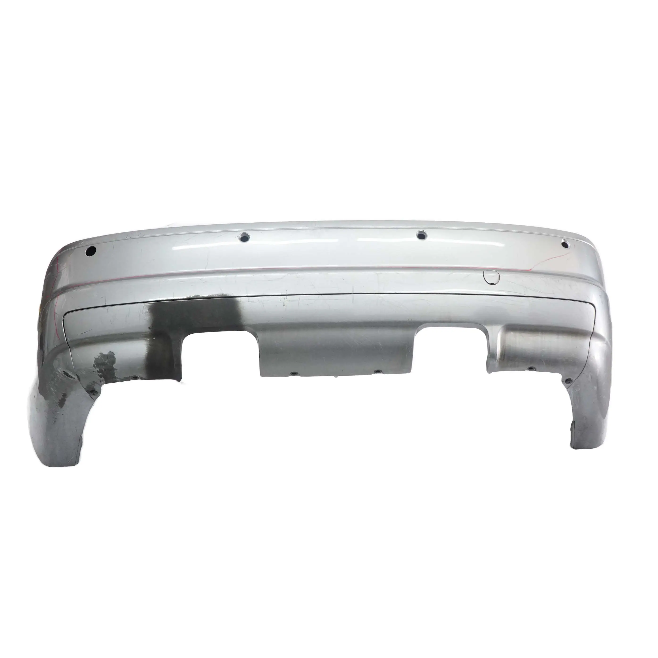 BMW E46 M3 Bumper Rear Trim Panel PDC Silbergrau Silver Grey Metallic - A08