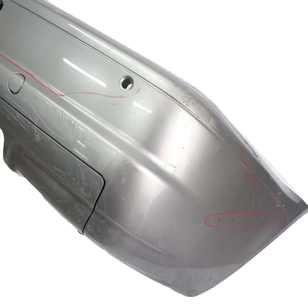 BMW E46 M3 Bumper Rear Trim Panel PDC Silbergrau Silver Grey Metallic - A08