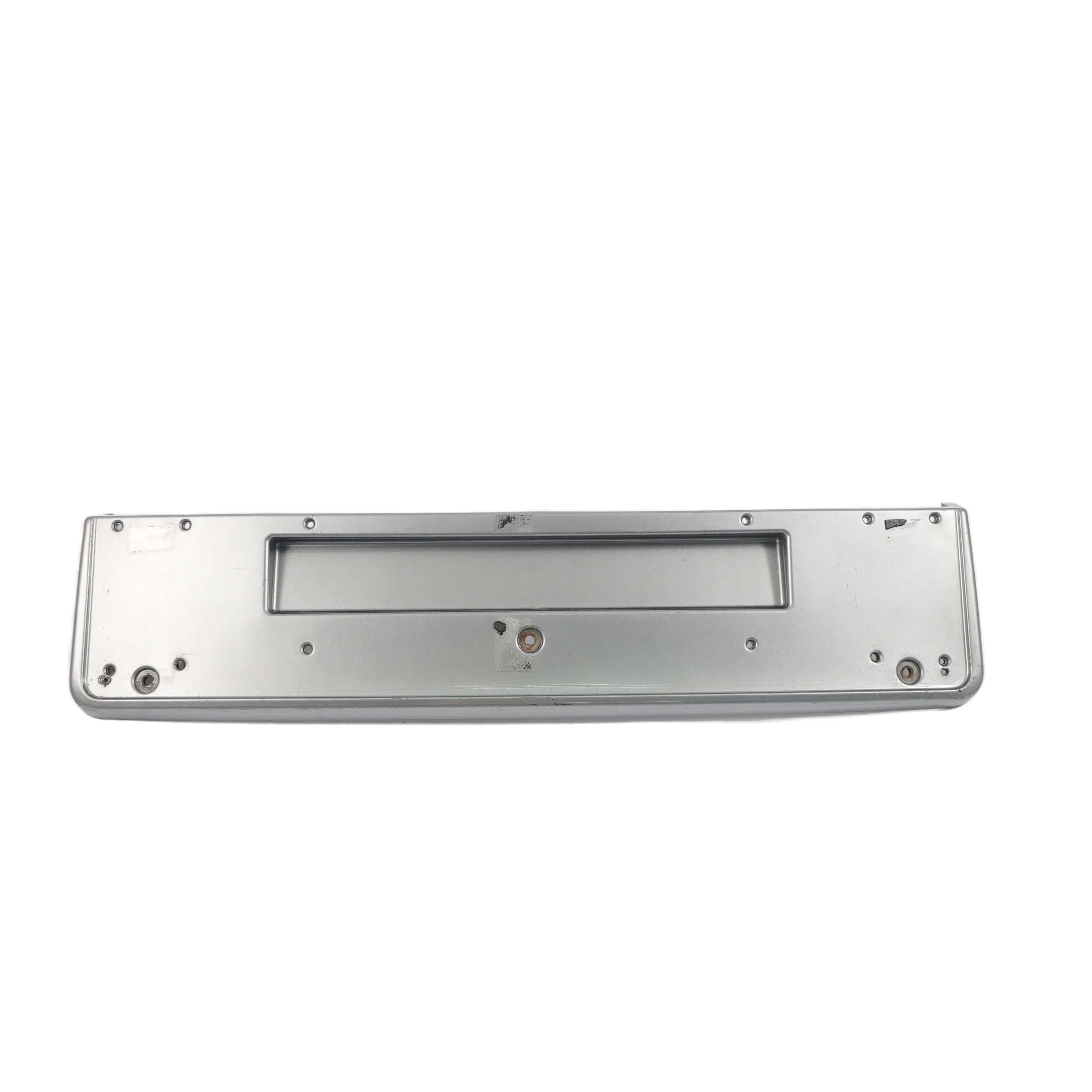 BMW E46 M3 Front Bumper Licence Plate Base Silbergrau Silver Grey A08 2694725