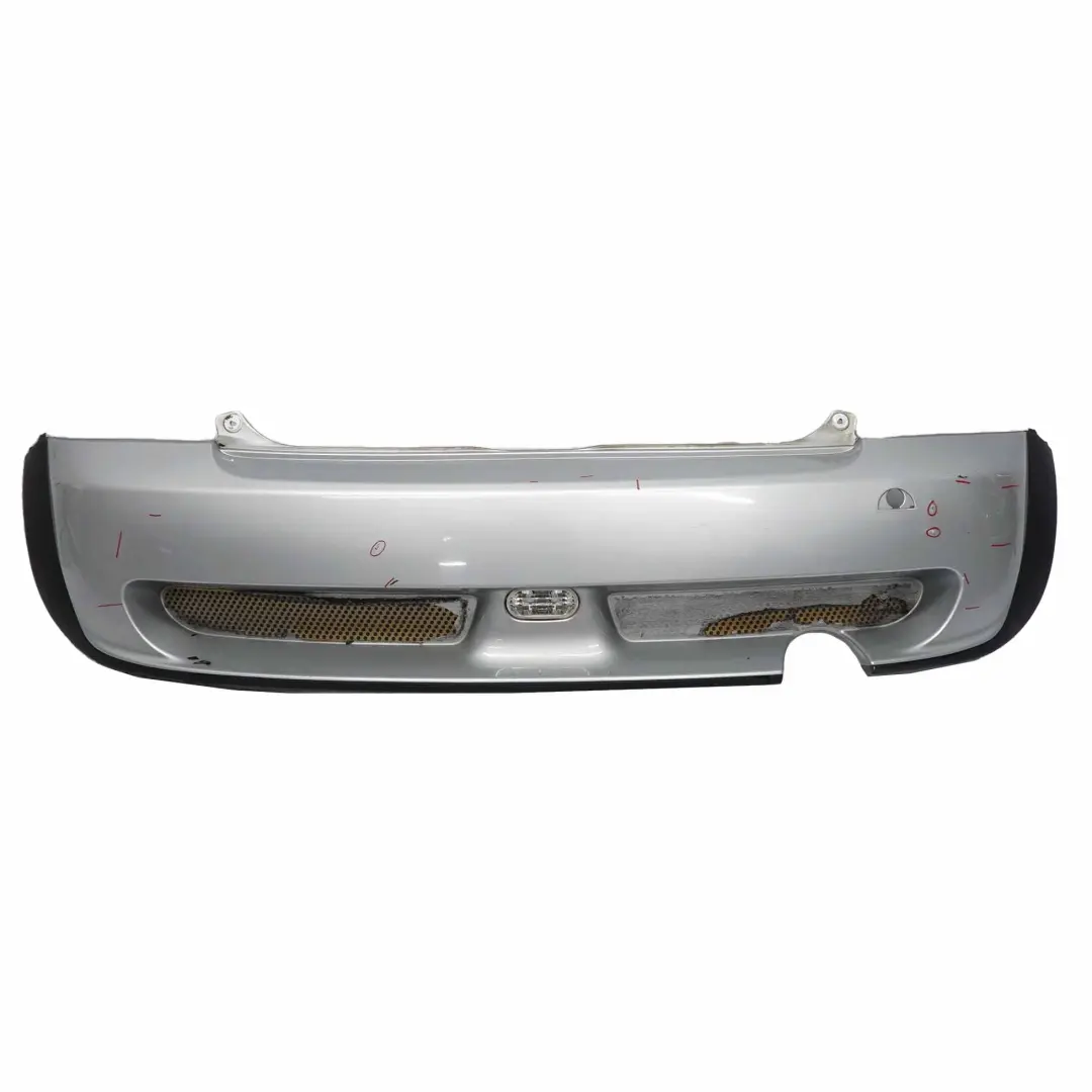 Mini R50 Rear Bumper JCW Aerokit Trim Panel Cover Pure Silver Metallic - 900