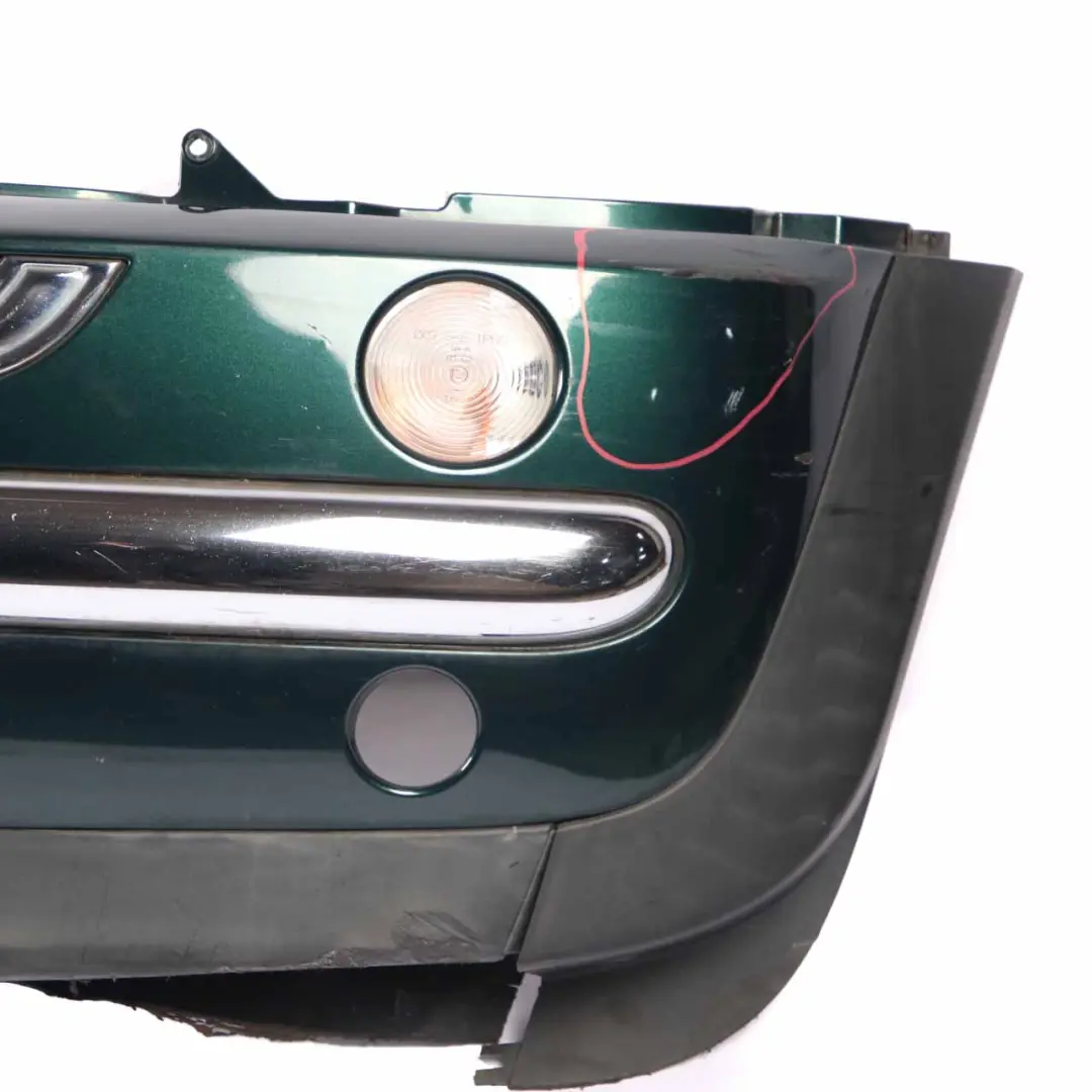 Bumper Front Mini R50 Complete Panel British Racing Green Metallic 895