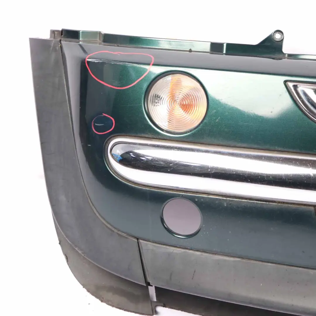 Bumper Front Mini R50 Complete Panel British Racing Green Metallic 895