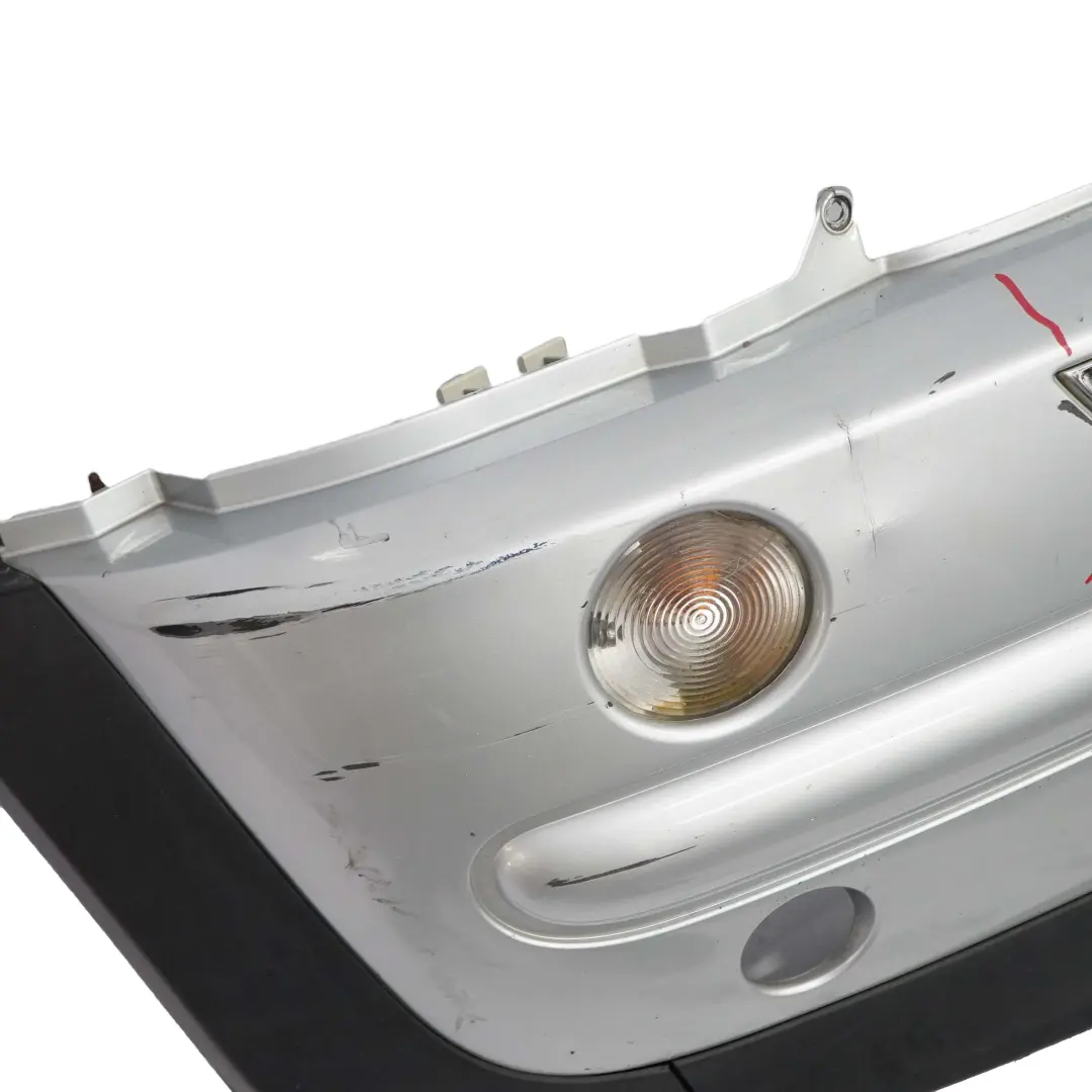 Mini Cooper R50 Complete Front Bumper Panel Pure Silver - 900