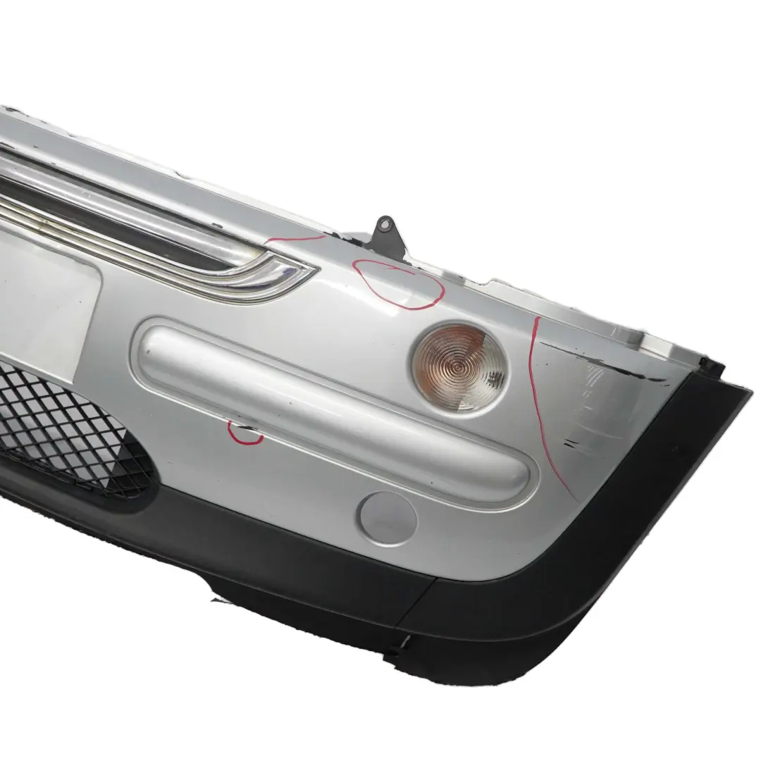 Mini Cooper R50 Complete Front Bumper Panel Pure Silver - 900