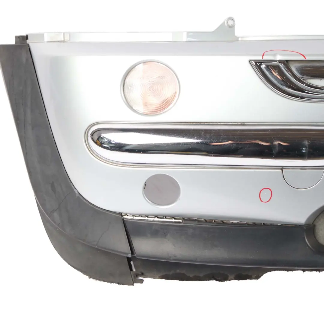 Mini Cooper R50 Complete Front Bumper Panel Pure Silver Metallic - 900