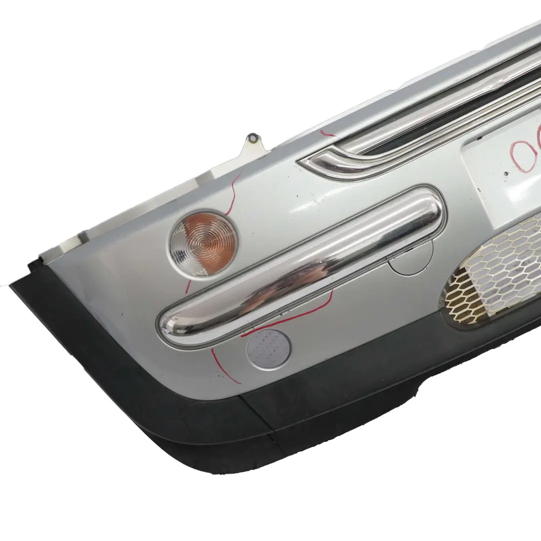 Mini R50 Front Bumper Complete Trim Panel Pure Silver Metallic - 900