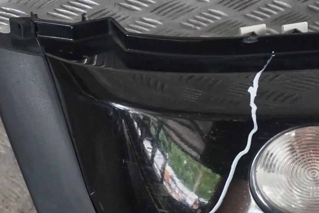 Complete Front Bumper Panel Schwarz 2 Black - 668 BMW MINI Cooper R50 1 - SKU 0029895-SCH1 - Part number 0029895