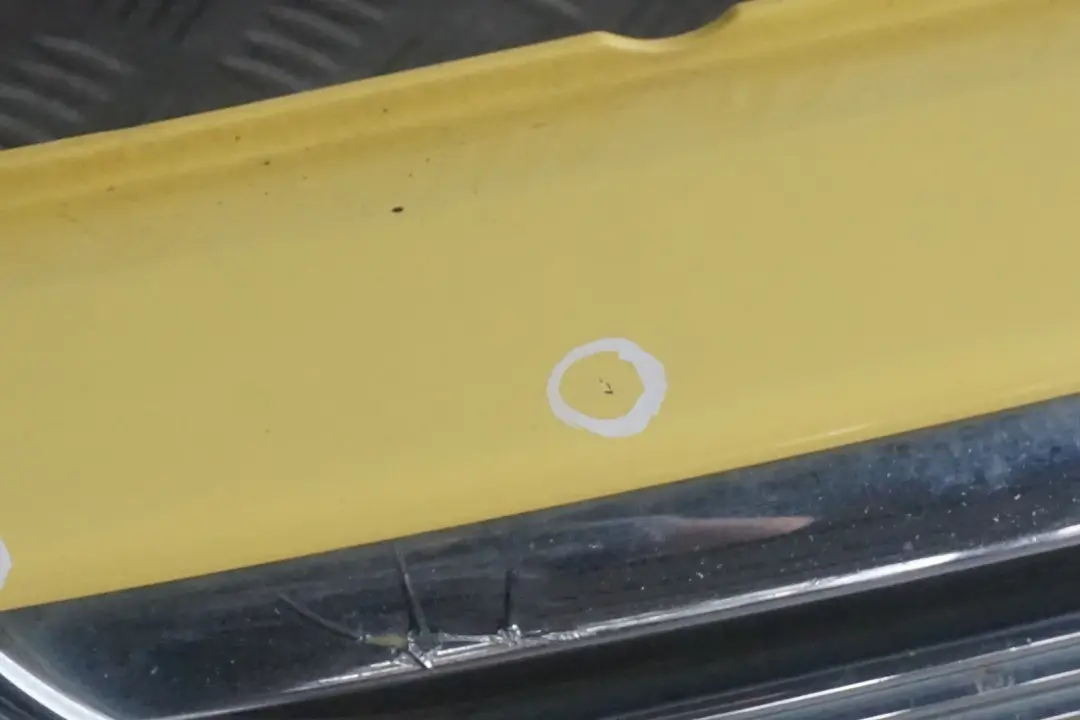 Complete Front Bumper Panel Liquid Yellow - 902 BMW MINI Cooper R50 1 - SKU 0029895-YEL1 - Part number 0029895