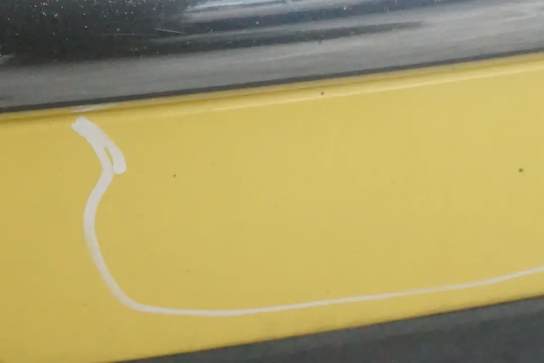 Complete Front Bumper Panel Liquid Yellow - 902 BMW MINI Cooper R50 1 - SKU 0029895-YEL1 - Part number 0029895