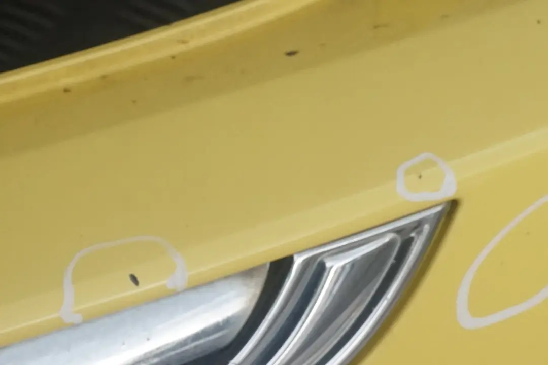 Complete Front Bumper Panel Liquid Yellow - 902 BMW MINI Cooper R50 1 - SKU 0029895-YEL1 - Part number 0029895