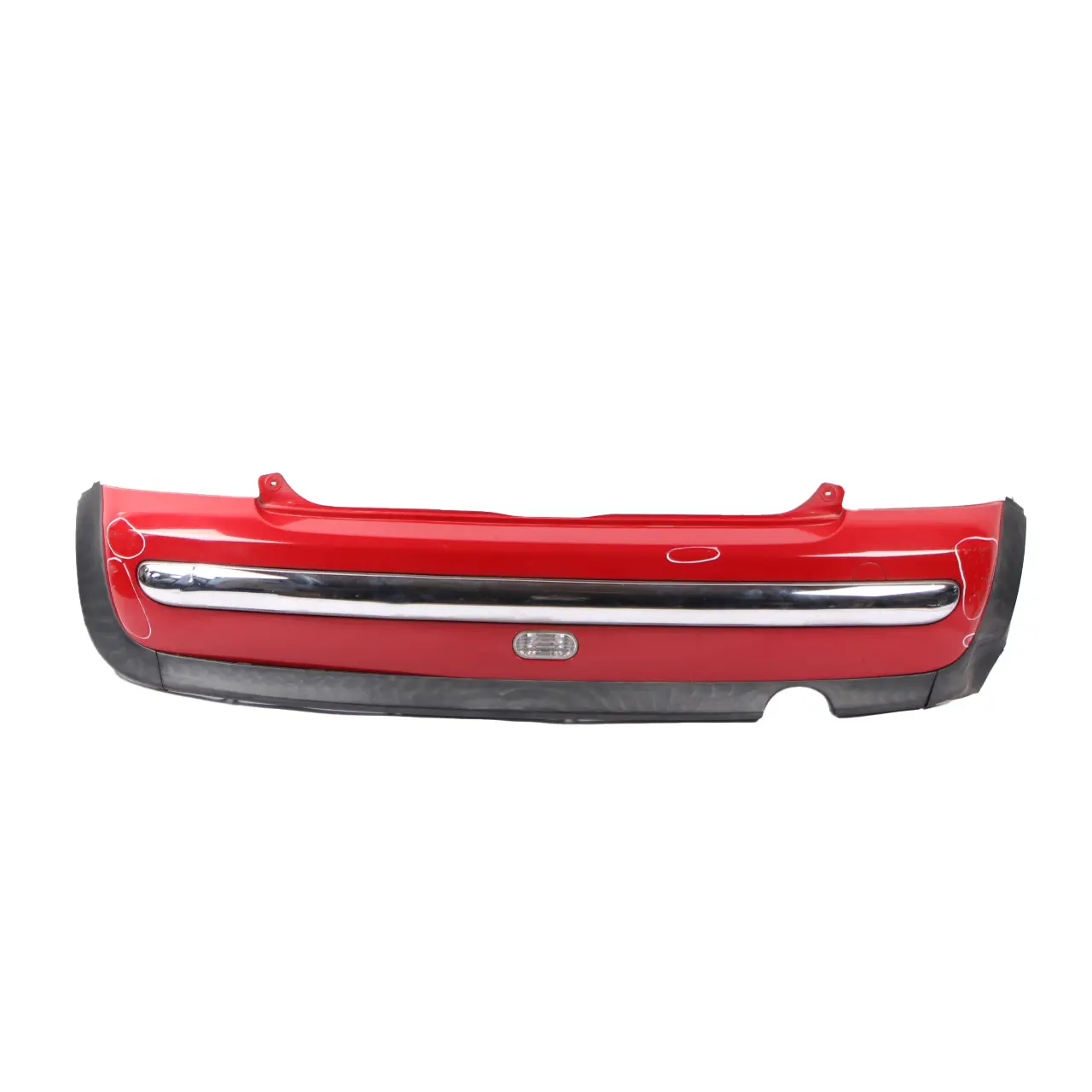 Mini Cooper One R50 Rear Bumper Panel Chrome Chili Red - 851