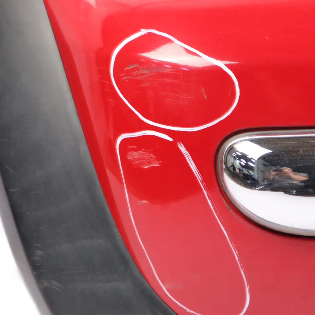 Mini Cooper One R50 Rear Bumper Panel Chrome Chili Red - 851