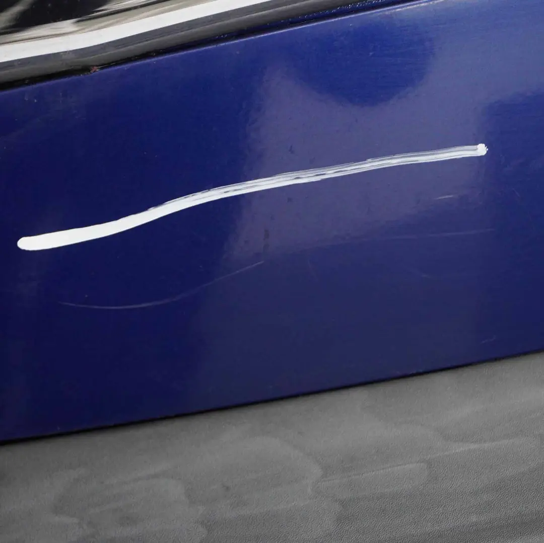 Mini R50 Rear Bumper Complete Trim Panel Cover Indi Blue Metallic - 862