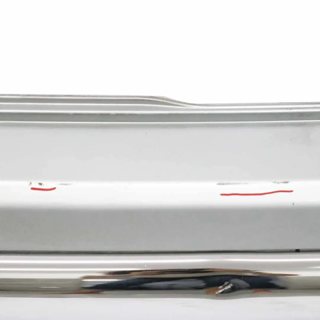 Mini R50 Rear Bumper Trim Panel Covering Pure Silver Metallic - 900