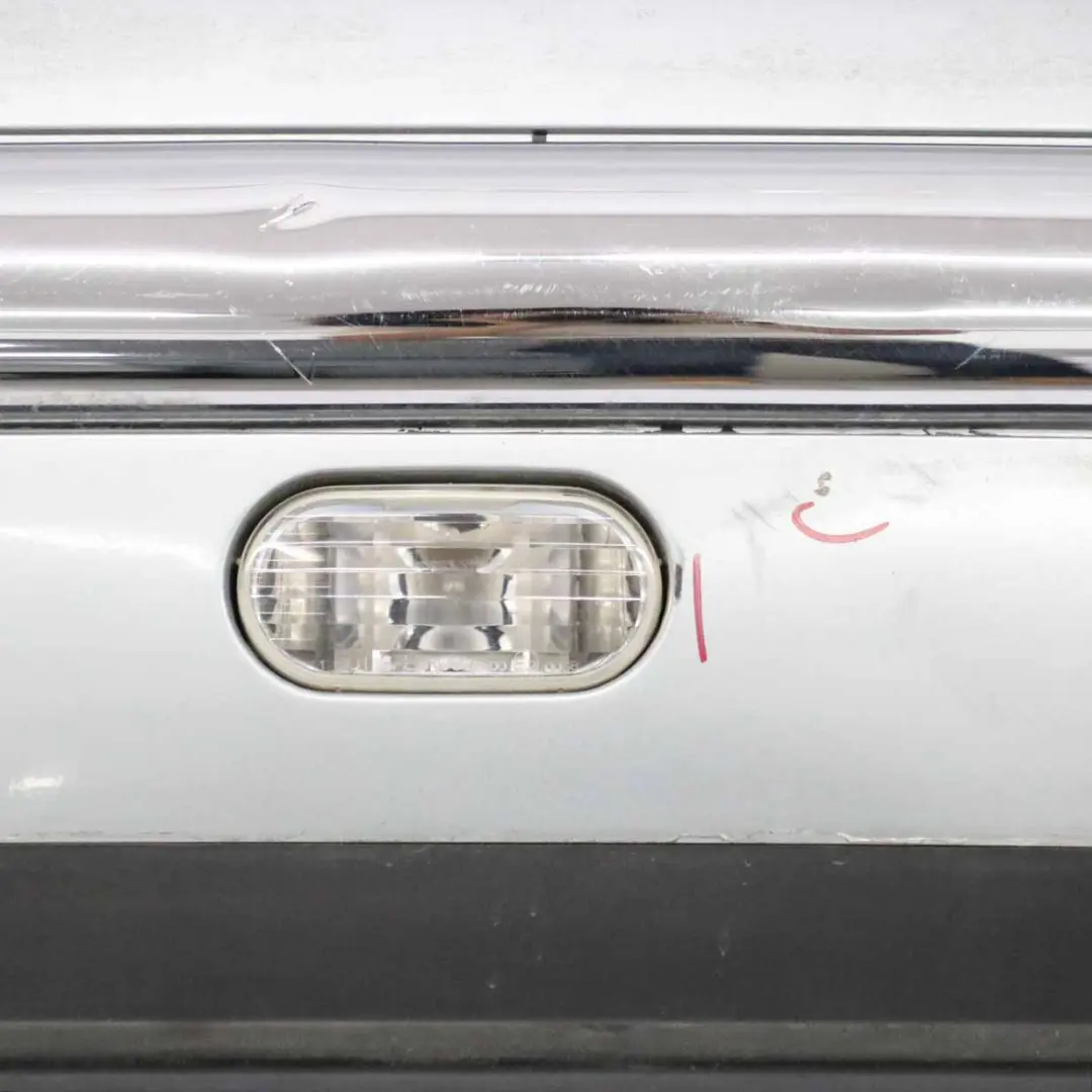 Mini R50 Rear Bumper Trim Panel Covering Pure Silver Metallic - 900