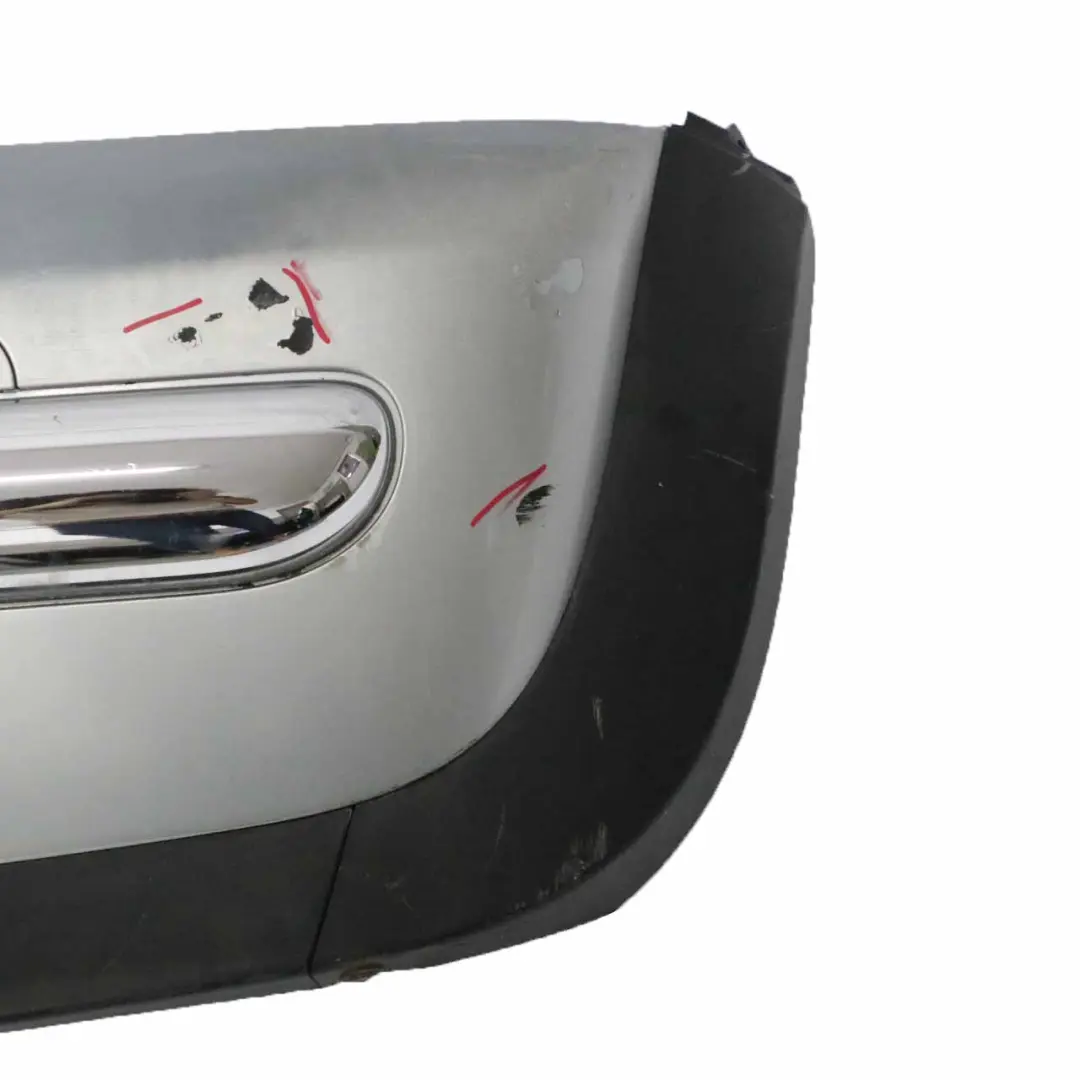 Mini R50 Rear Bumper Trim Panel Covering Pure Silver Metallic - 900