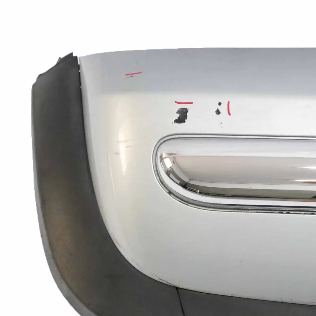 Mini R50 Rear Bumper Trim Panel Covering Pure Silver Metallic - 900