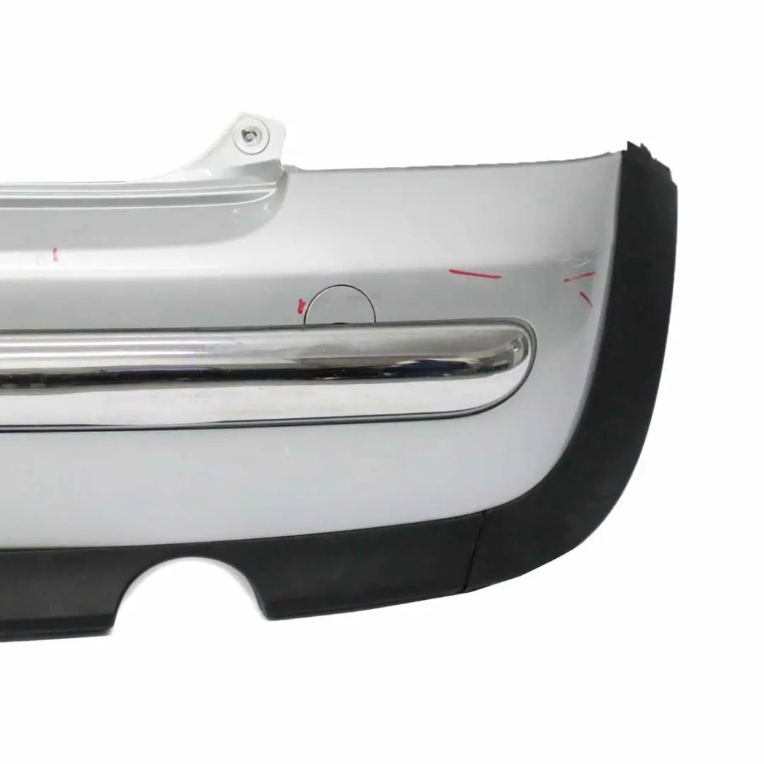 Mini Cooper One R50 Rear Bumper Panel Pure Silver Metallic - 900