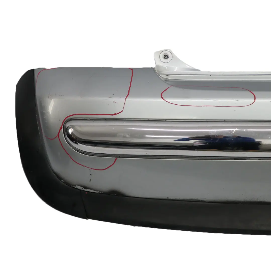 Mini Cooper One R50 Rear Bumper Panel Pure Silver Metallic - 900