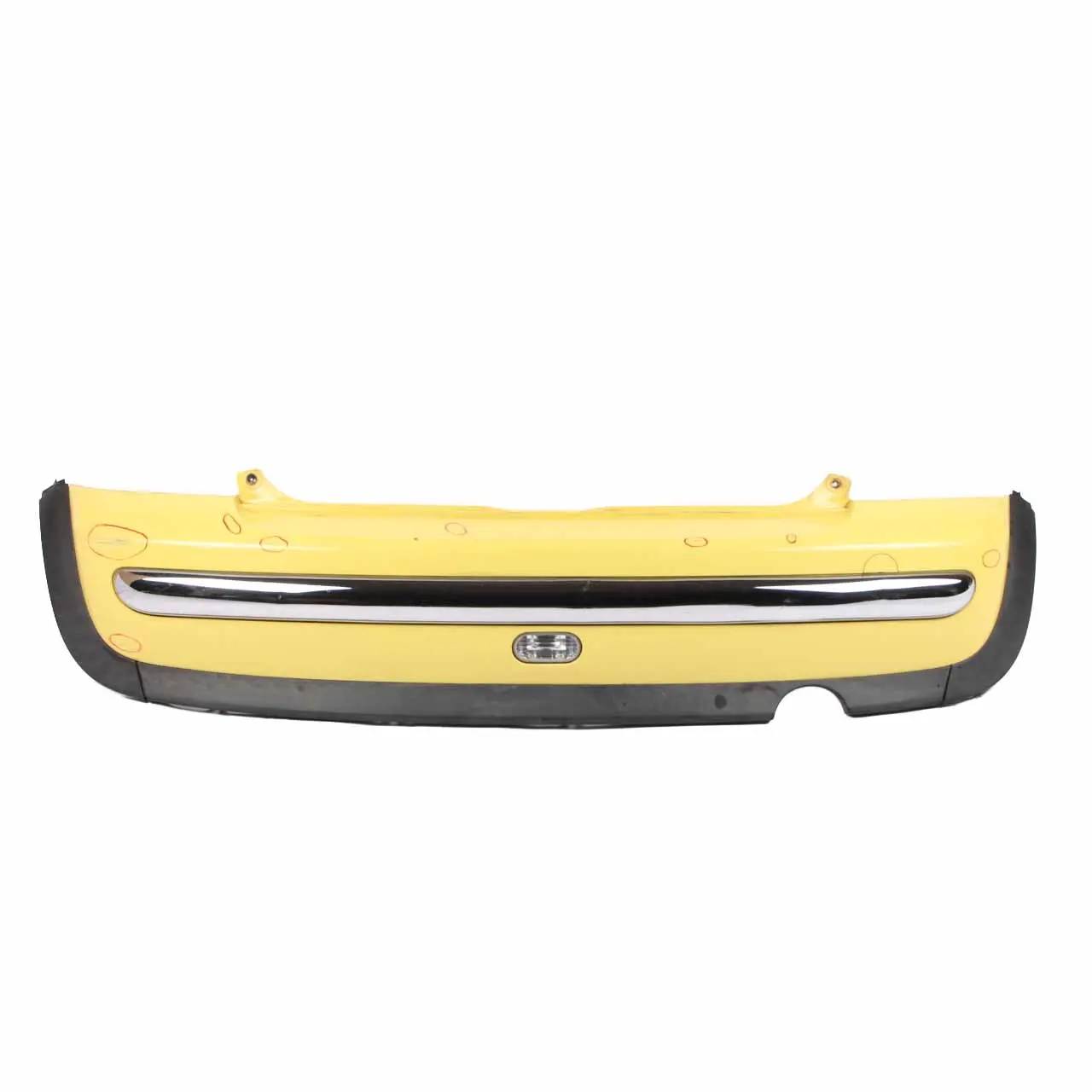 £Mini Cooper R50 Rear Bumper Trim Cover Panel Liquid Yellow - 902