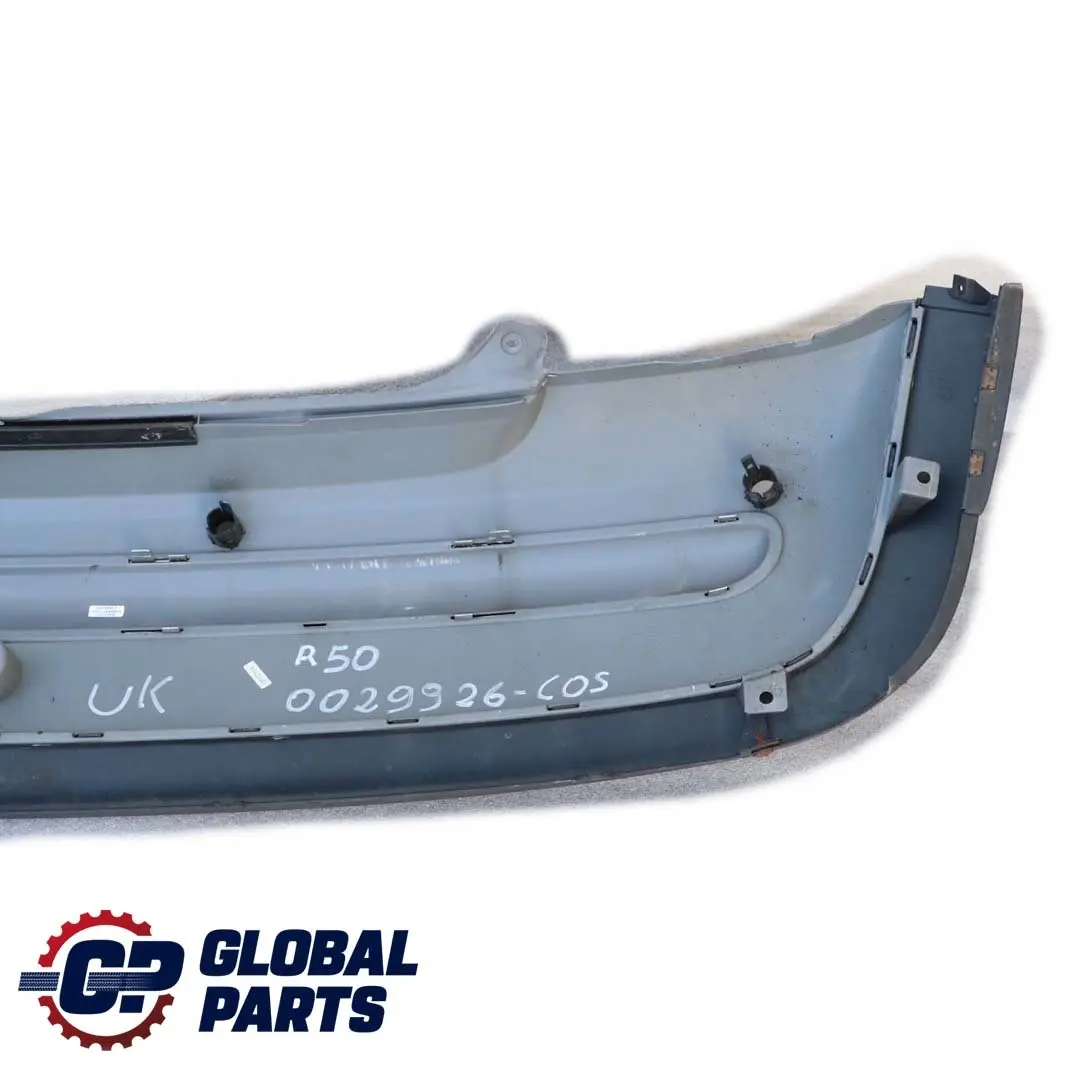 MINI Cooper R50 Rear Bumper Panel PDC Holes Cosmosschwarz Cosmos Black - 303