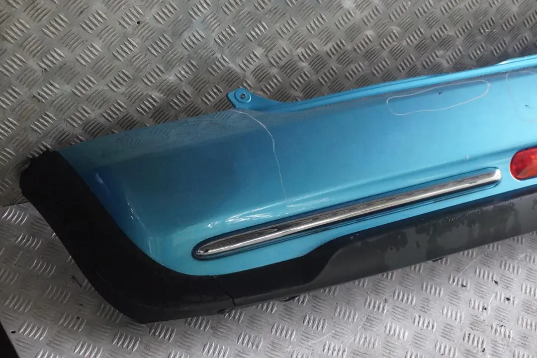 BMW Mini Cooper R50 Rear Bumper Panel Electric Blue Metallic - 870