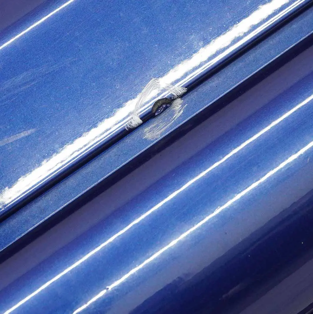 Mini R50 Rear Bumper Panel Trim Covering Indi Blue Metallic - 862