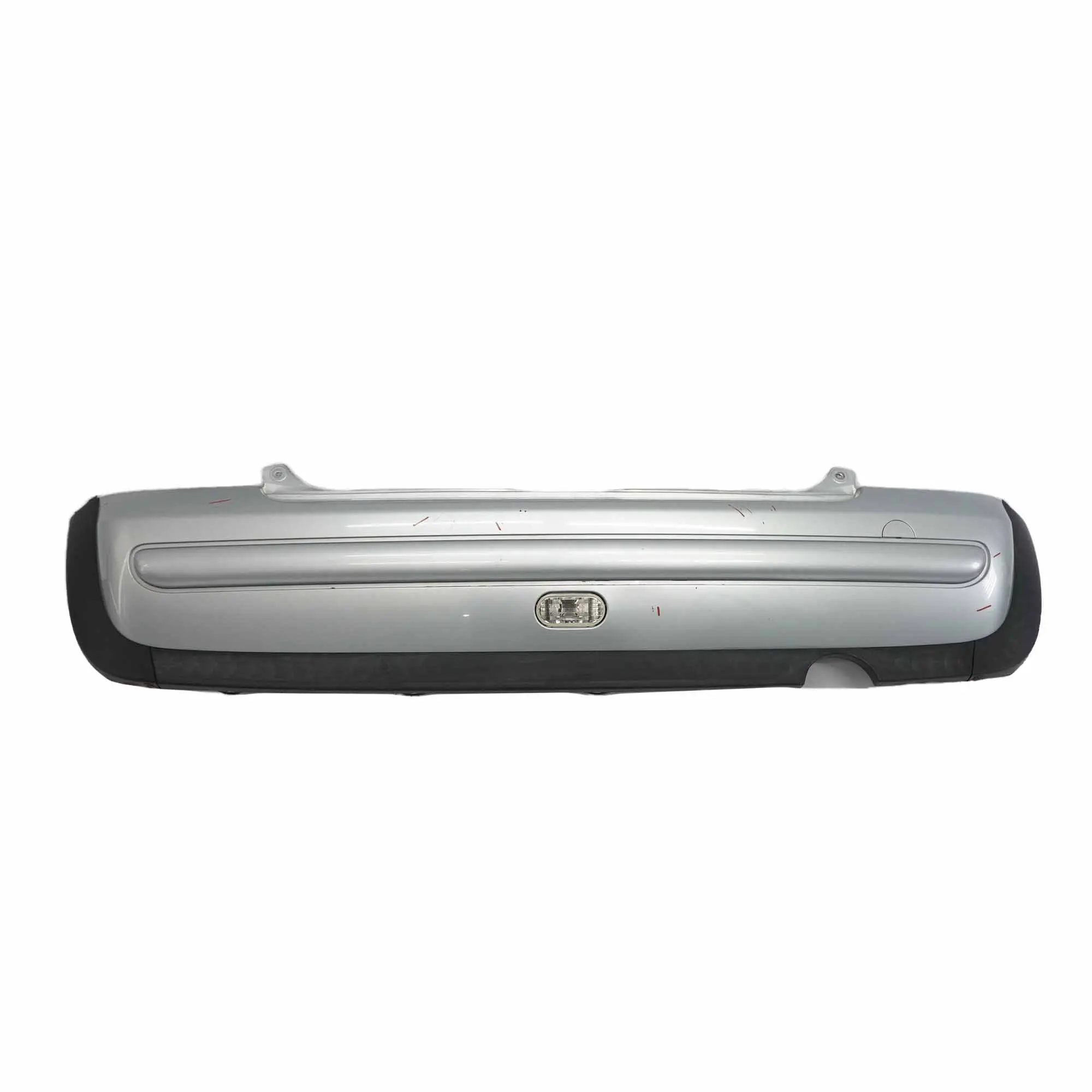 Mini R50 Rear Bumper Trim Panel Covering Pure Silver Metallic - 900