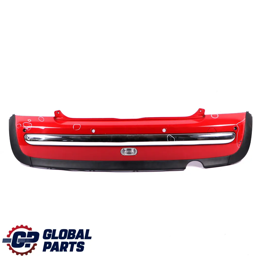 BMW Mini Cooper R50 Rear Bumper Panel PDC Chili Red - 851