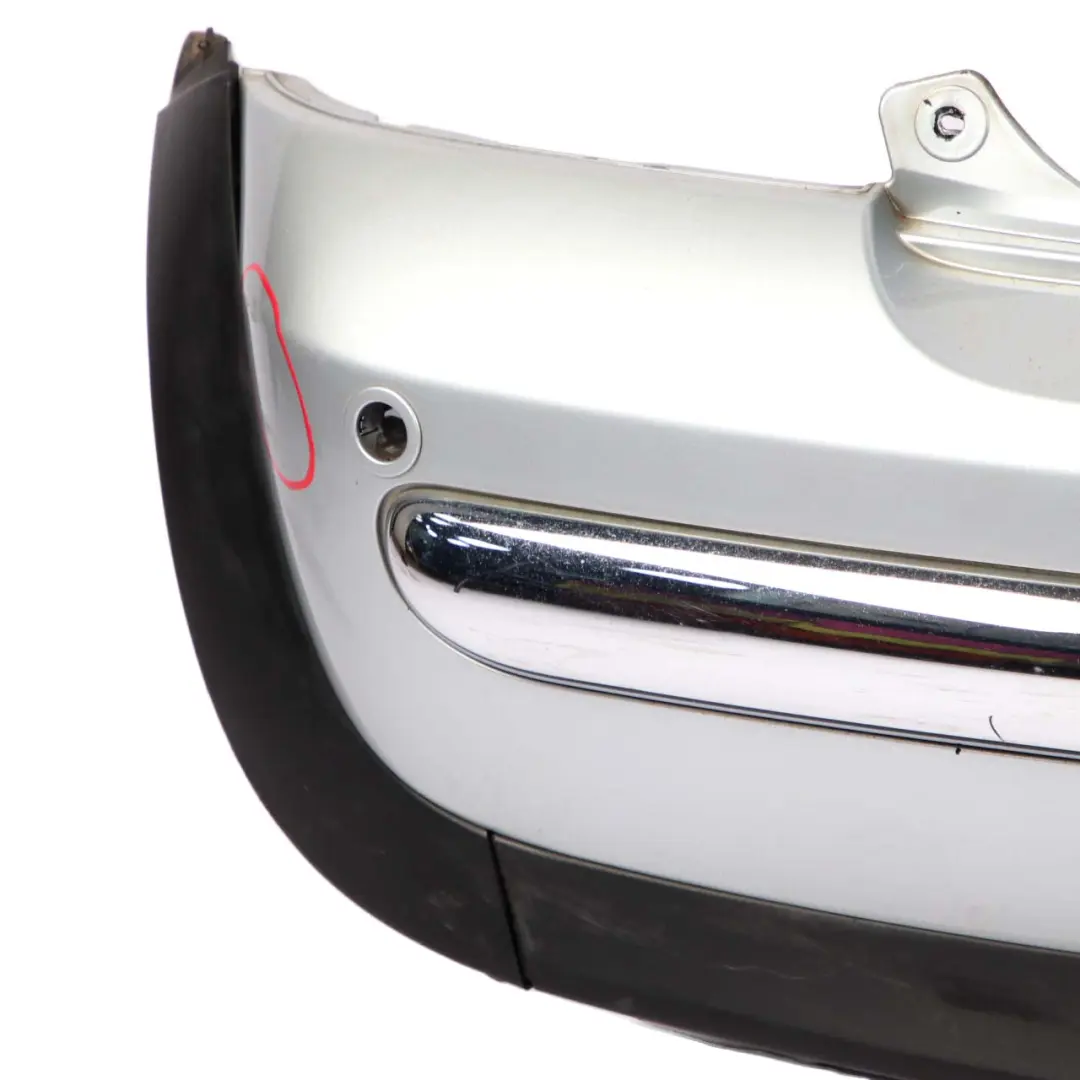 Mini R50 Rear Bumper PDC Trim Panel Pure Silver Metallic - 900