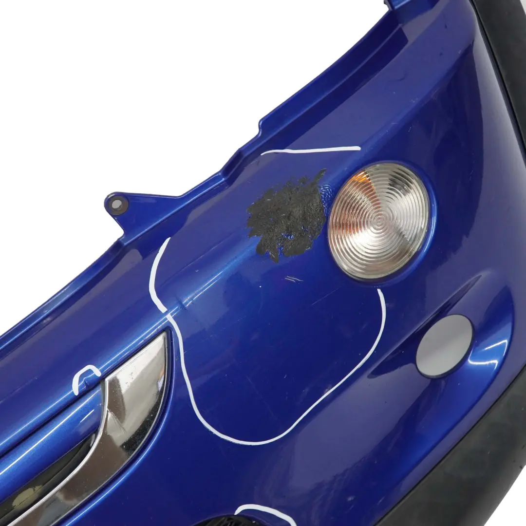 MINI Cooper S R52 R53 Complete Front Bumper Panel Hyper Blue Metallic