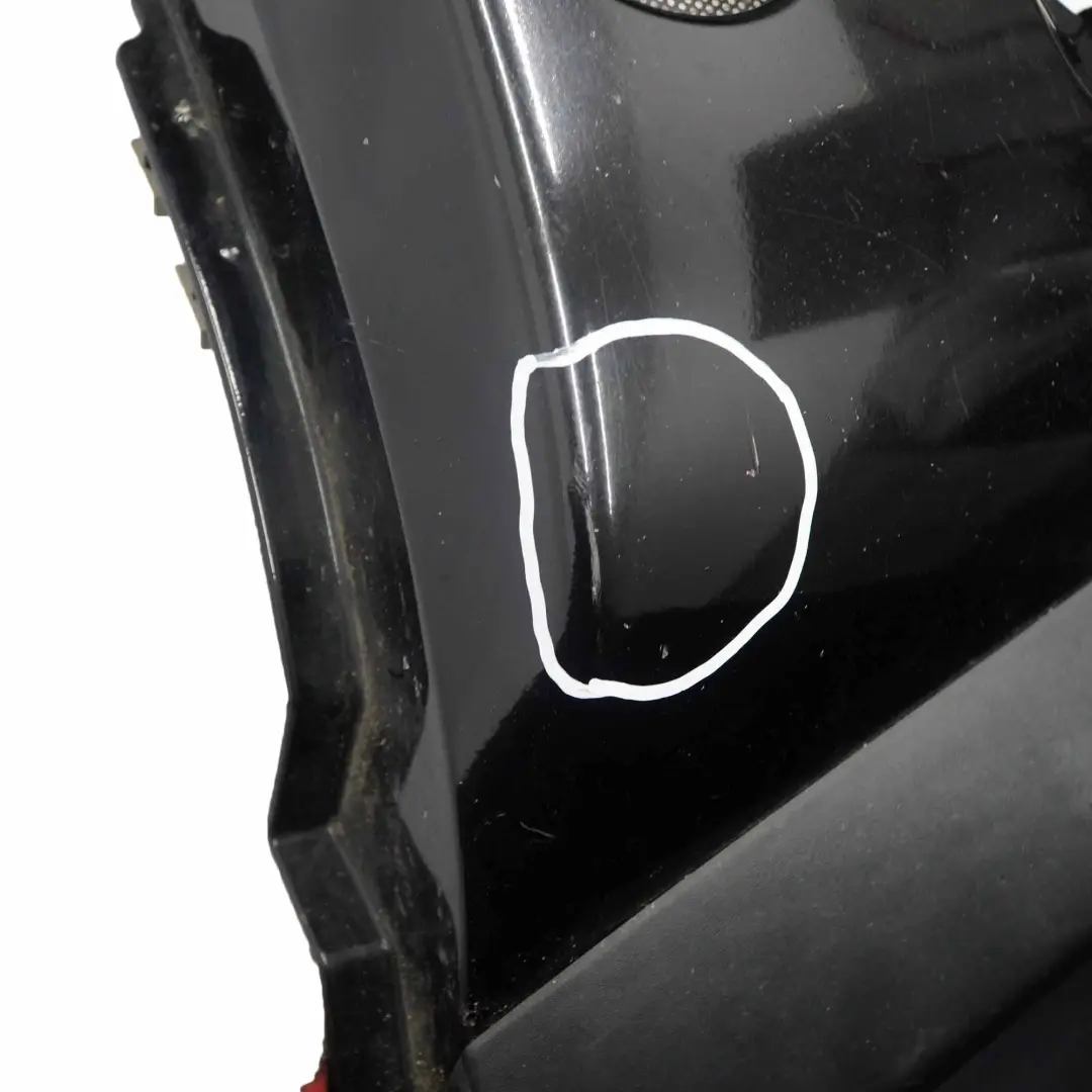 Front Bumper Mini Cooper S R52 R53 Complete Trim Panel Schwarz 2 Black - 668