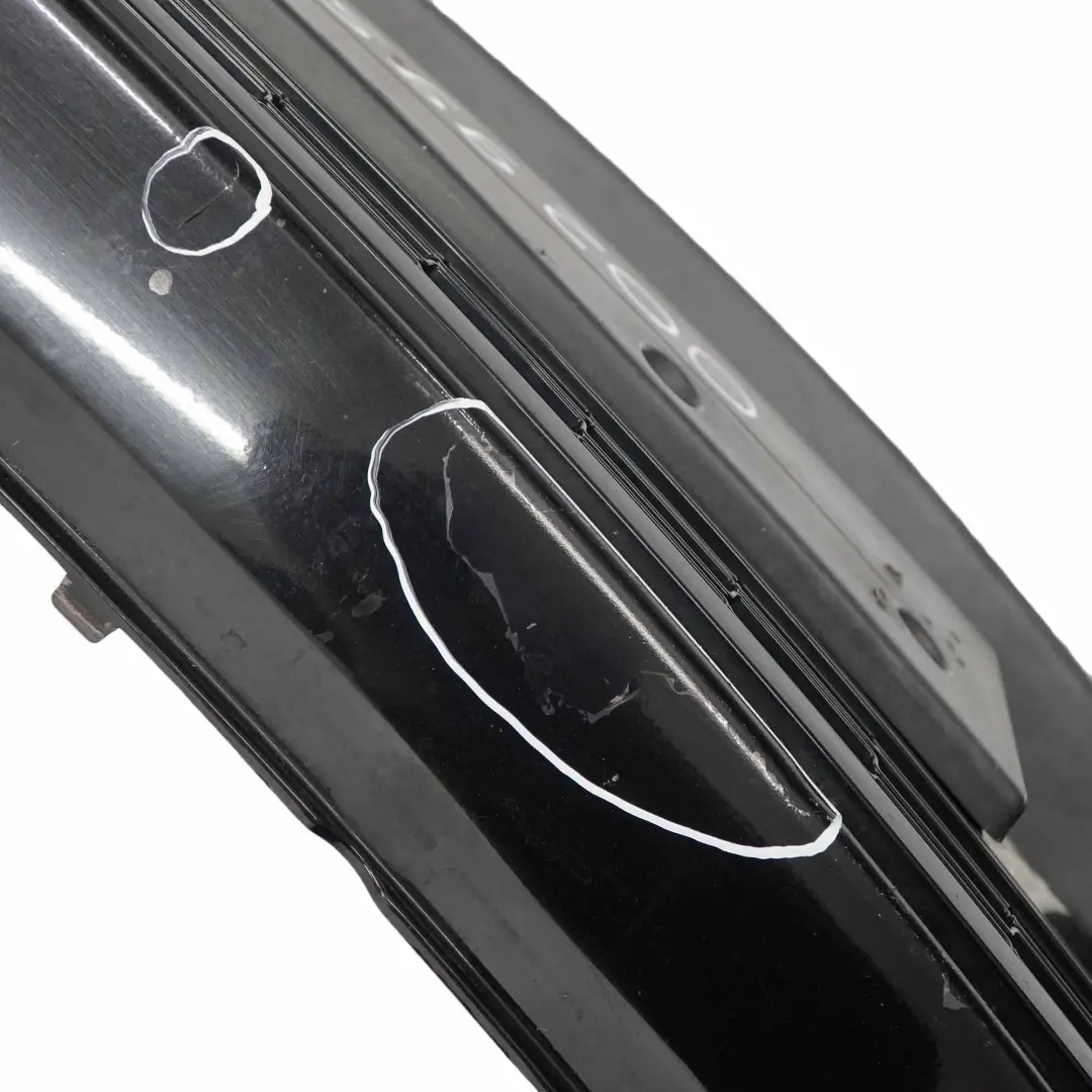 Front Bumper Mini Cooper S R52 R53 Complete Trim Panel Schwarz 2 Black - 668