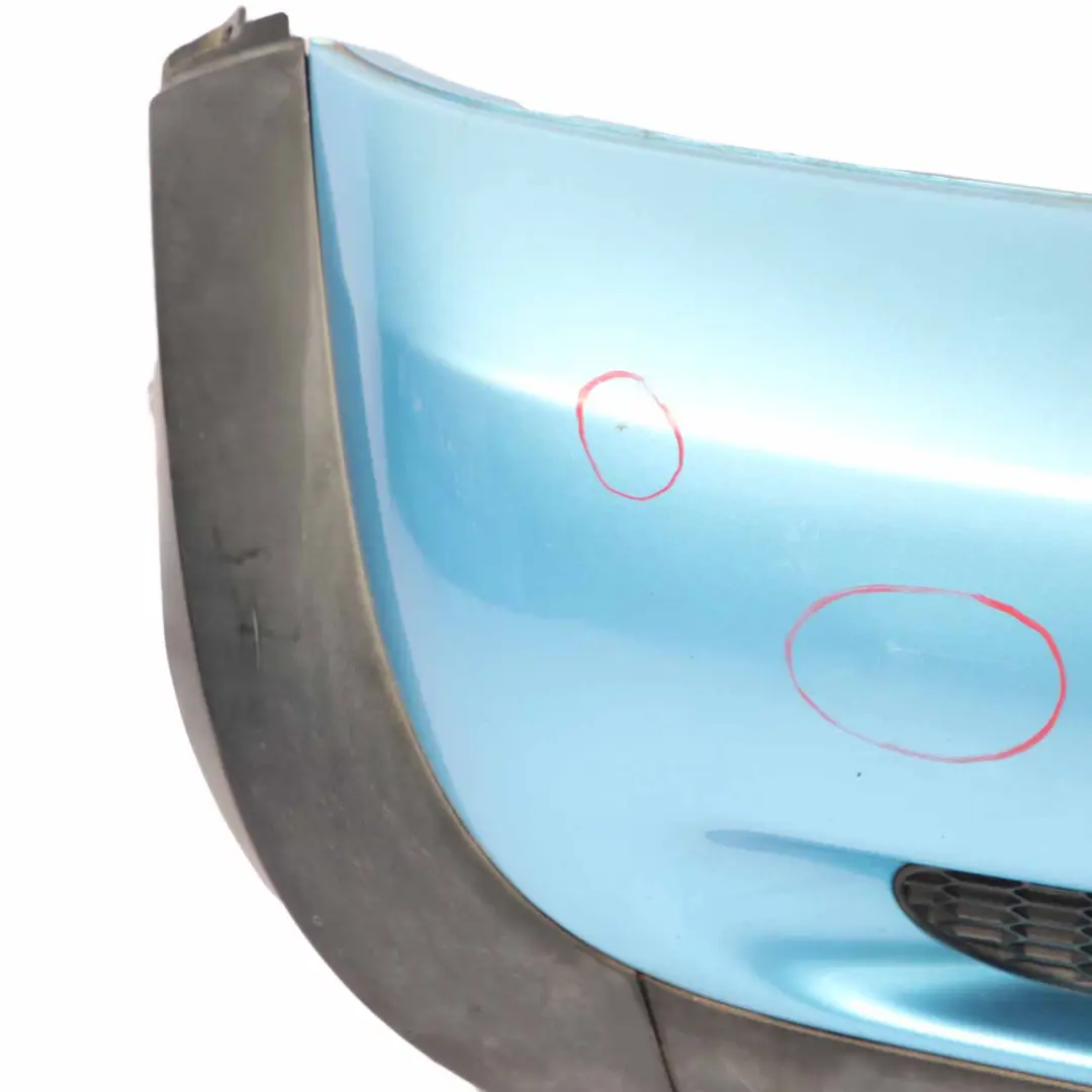 Mini R53 Rear Bumper Trim Cooper S Complete Panel Electric Blue Metallic - 870