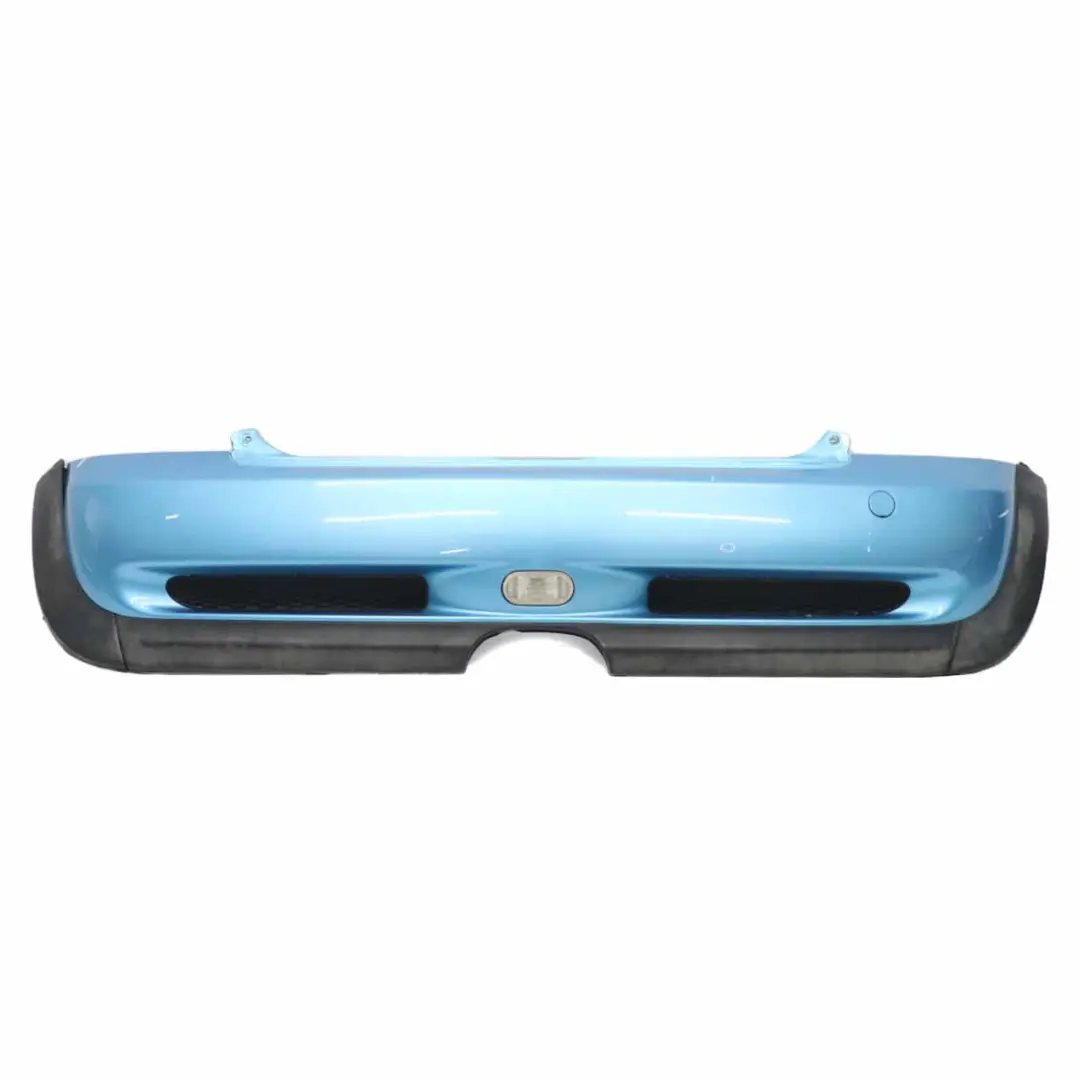 Mini R53 Rear Bumper Trim Cooper S Complete Panel Electric Blue Metallic - 870