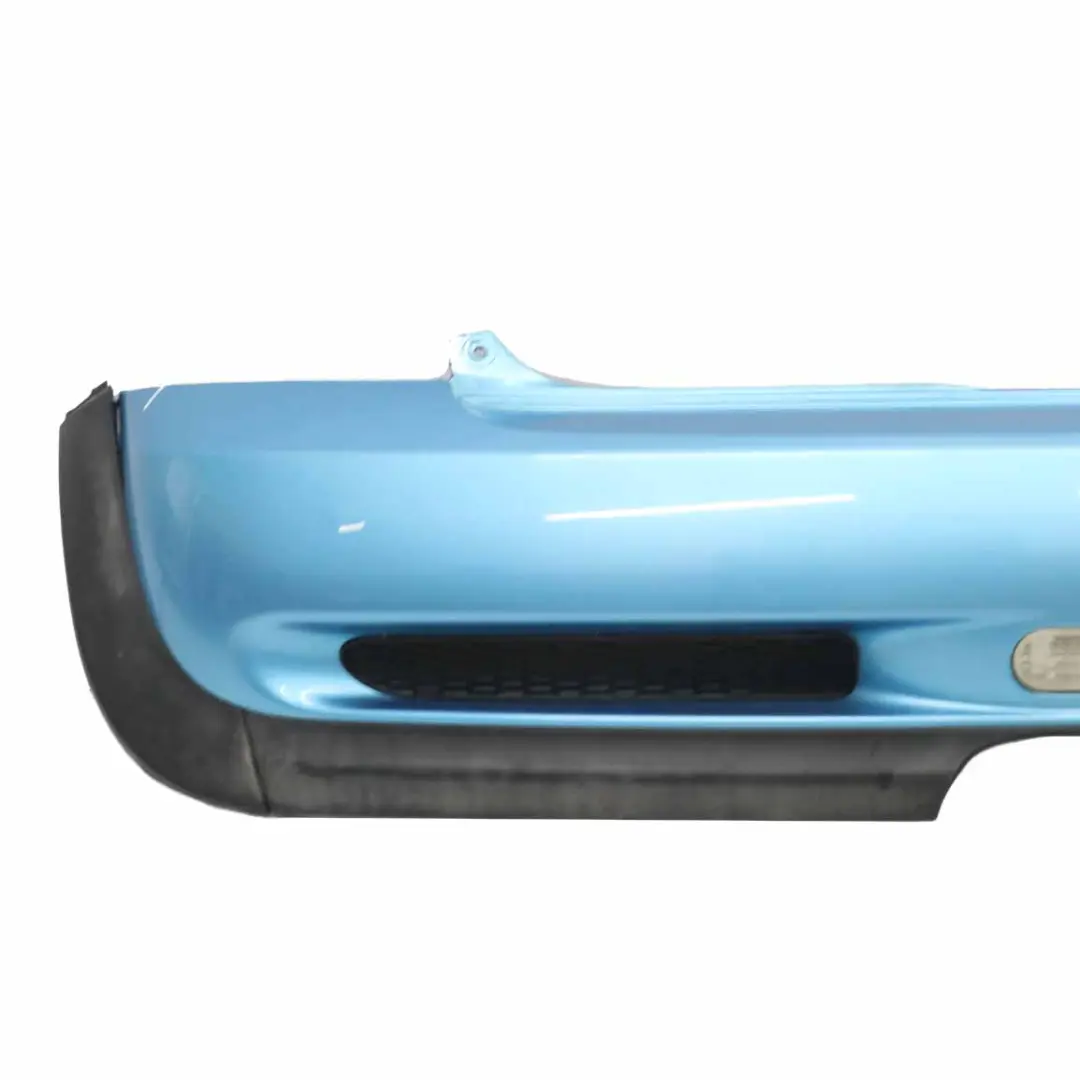 Mini R53 Rear Bumper Trim Cooper S Complete Panel Electric Blue Metallic - 870