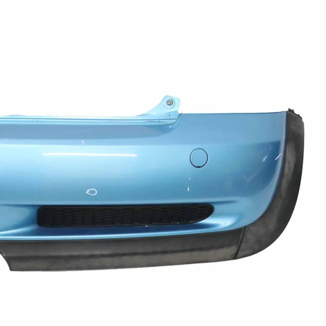 Mini R53 Rear Bumper Trim Cooper S Complete Panel Electric Blue Metallic - 870